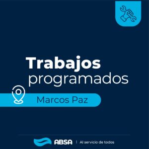 Marcos Paz_ Trabajos programados