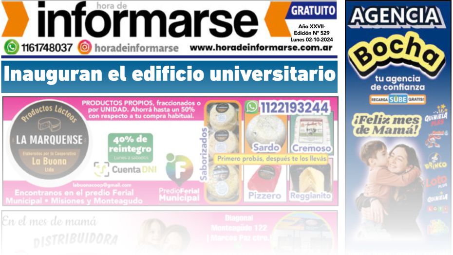 edicion impresa Hora de Informarse