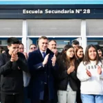 Achával inauguró la Secundaria N° 28: “Una escuela es siempre un lugar que transforma”